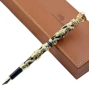 Jinhao-Füller Jinhao Luxus Füllfederhalter-Set, Snake 3D Cobra