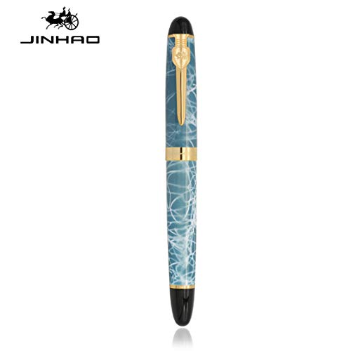Jinhao-Füller Jinhao X450 Füllfederhalter Luxus 18KGP M