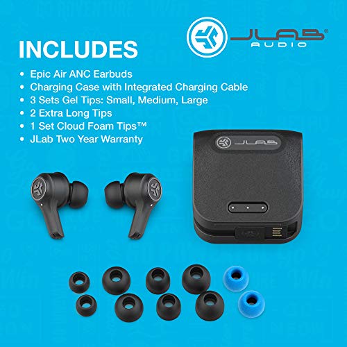 JLab-Kopfhörer JLab Epic Air ANC True Wireless Earbuds, Bluetooth