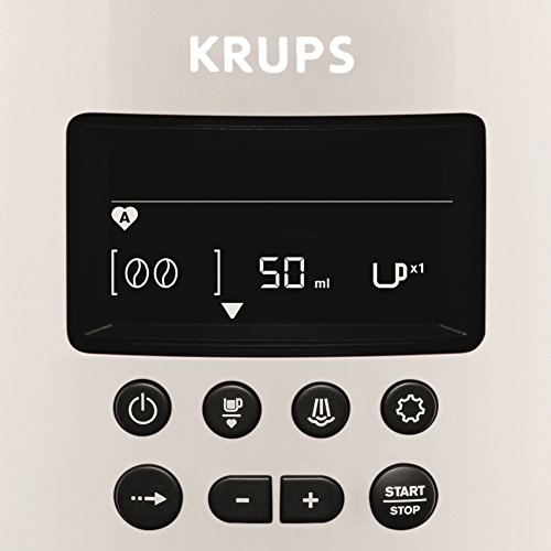 Kaffeevollautomat weiß Krups Essential Kaffeevollautomat EA8161