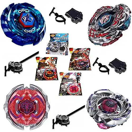 Kampfkreisel Rapidity TOP SET, 4er SET, HONGY