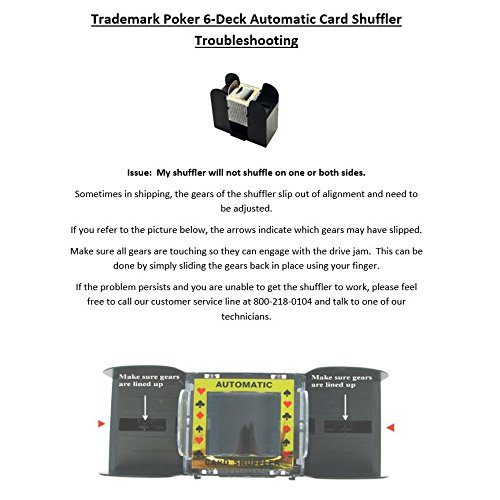 Kartenmischmaschine elektrisch Trademark Poker Automatisch