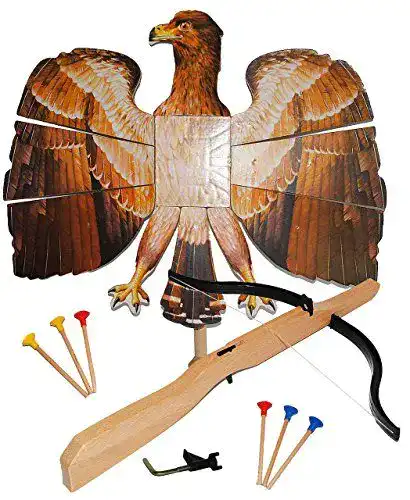 Kinderarmbrust alles-meine.de GmbH Set: Vogel Adler + Armbrust
