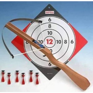 Kinderarmbrust GA_700 Set mit 8 Sicherheitspfeilen u. Zielscheibe