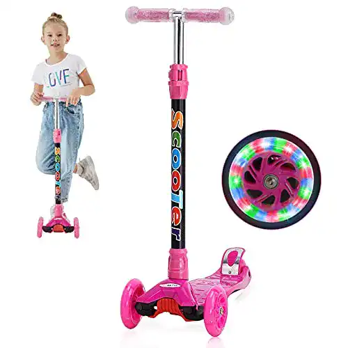Kinderroller 3 Räder YUANJ Roller Kinder, höhenverstellbar