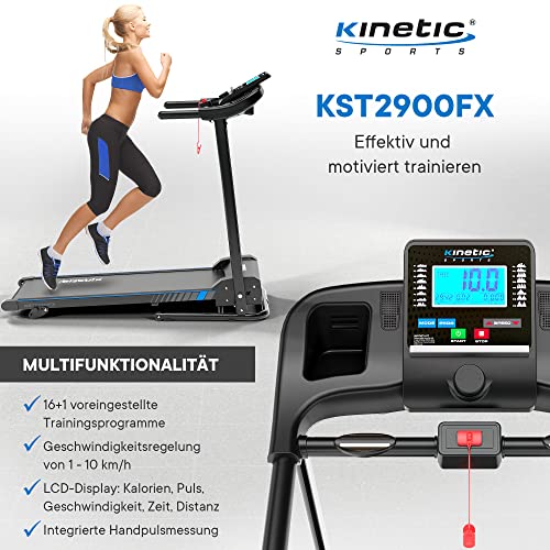 Kinetic-Sports-Laufband Kinetic Sports KST2900FX klappbar