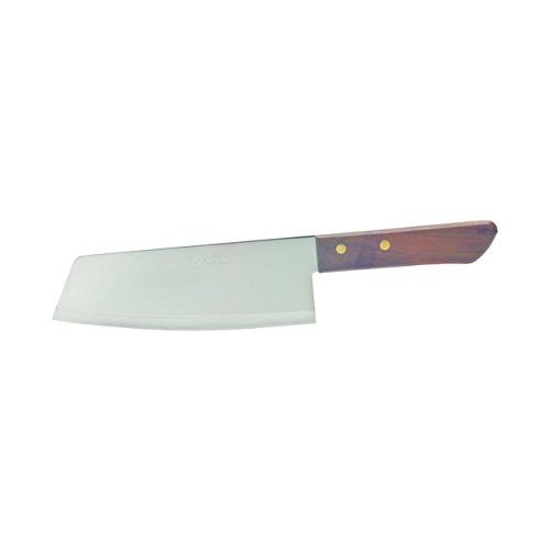 Kiwi-Messer Nakiri Küchenmesser mit Holzgriff u. Edelstahlklinge