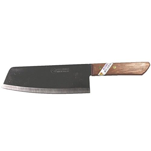 Kiwi-Messer Nakiri Küchenmesser mit Holzgriff u. Edelstahlklinge