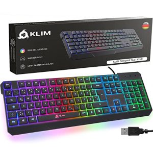 Klim-Tastatur KLIM Chroma Gaming Tastatur QWERTZ DEUTSCH
