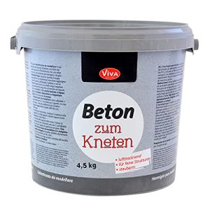Knetbeton Viva Decor ® Bastel Beton zum Kneten, 4,5 kg Eimer