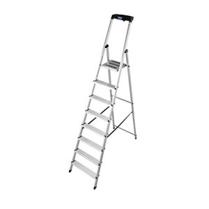 KRAUSE-Leitern KRAUSE Stehleiter Safety, 8 Stufen, 126368