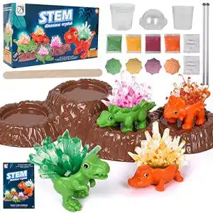 Kristalle züchten Herefun Experimentierset, 4 Farben Kristalle