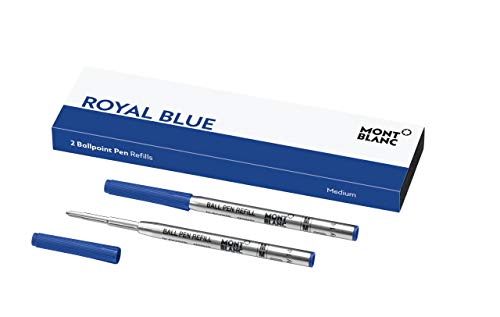 Die beste kugelschreibermine montblanc royal blue 124493 m 2 x blau Bestsleller kaufen