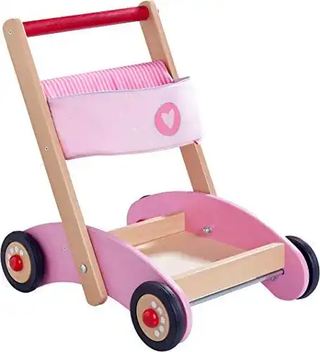 Lauflernwagen mit Bremse HABA 304396 Glitzer-Flitzer