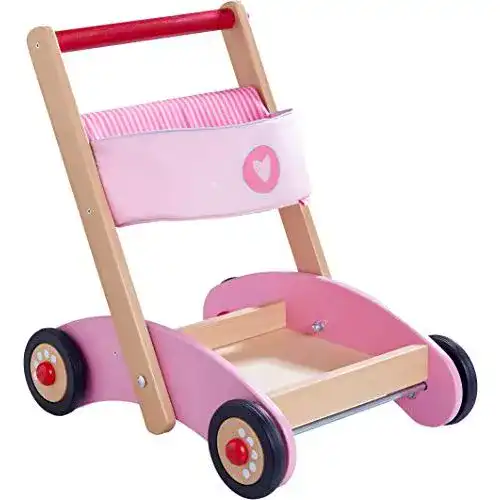 Lauflernwagen mit Bremse HABA 304396 Glitzer-Flitzer