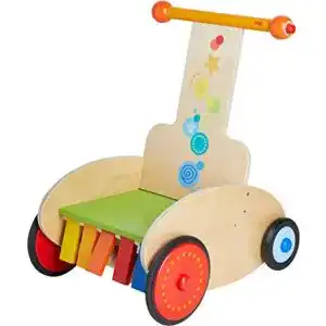 Lauflernwagen mit Bremse HABA 304793 Klackerflitzer
