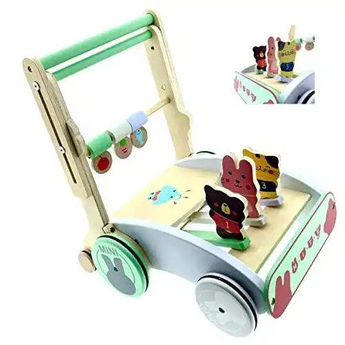 Die beste Lauflernwagen mit Bremse RB&G Lauflernwagen aus Holz 2026 Test Bestseller Lauflernwagen mit Bremse RB&G Lauflernwagen aus Holz
