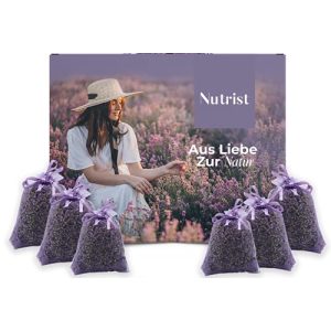 Lavendelsäckchen nutrist 10x Duftsäckchen Kleiderschrank