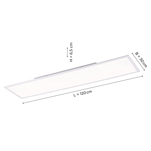 LED-Panel (120×30) SellTec LED Panel Deckenleuchte, dimmbar