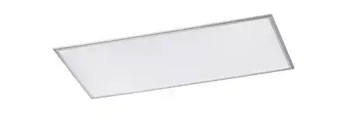 LED-Panel (120×60) WOFI Deckenleuchte, Aluminium, Integriert