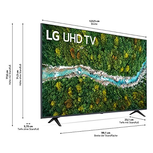LG-Fernseher 55 Zoll LG Electronics LG 55UP77009LB UHD