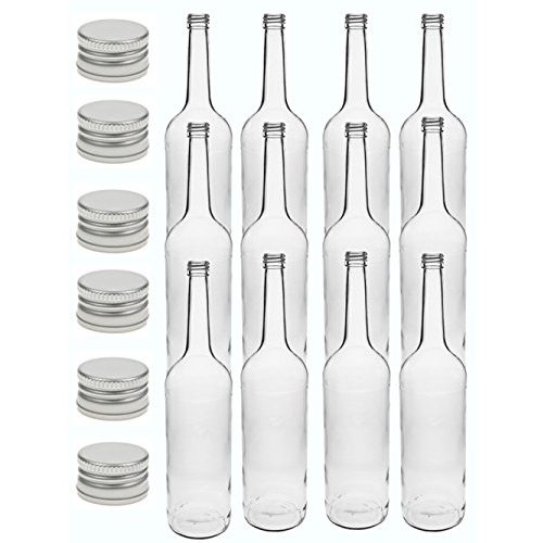 Die beste likoerflaschen hocz 6 10 set glasflaschen set mit schraubverschluss Bestsleller kaufen