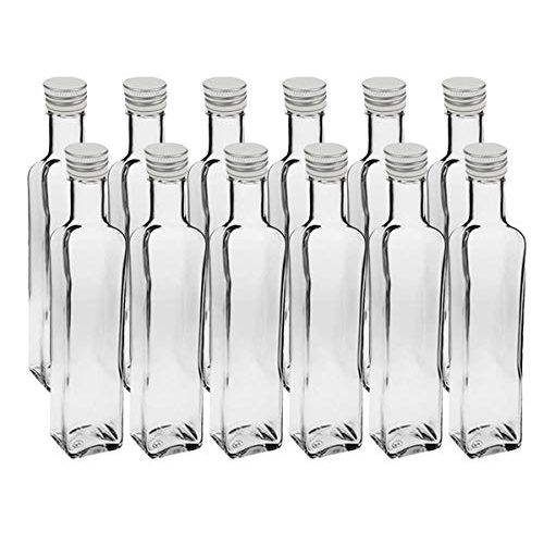 Die beste likoerflaschen vitrea 12 leere glasflaschen flaschen maraska 250ml Bestsleller kaufen