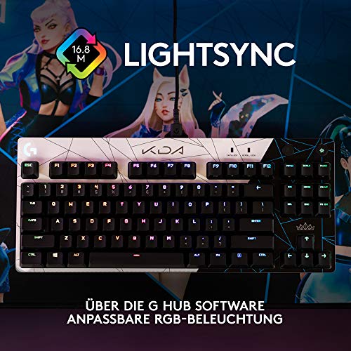 Logitech-Gaming-Tastatur Logitech G PRO K/DA Mechanisch