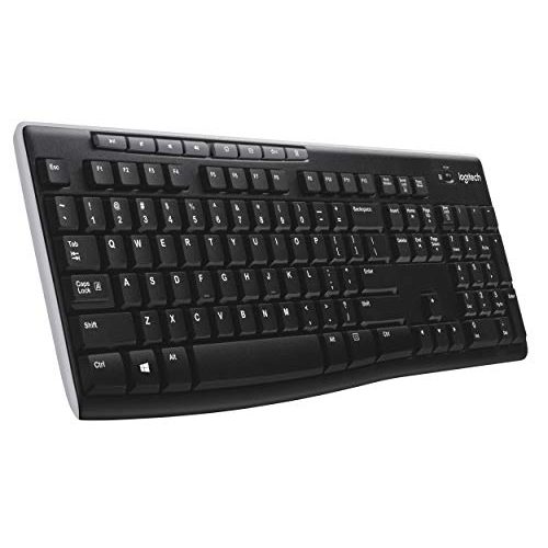 Logitech-Tastatur Logitech K270 Kabellose Tastatur, US QWERTY