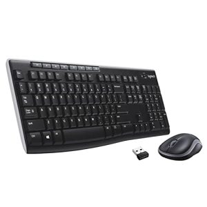 Logitech-Tastatur-Maus-Set Logitech MK270 Kabelloses Set