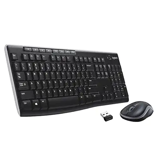 Die beste Logitech-Tastatur-Maus-Set Logitech MK270 Kabelloses Set 2026 Test Bestseller Logitech-Tastatur-Maus-Set Logitech MK270 Kabelloses Set