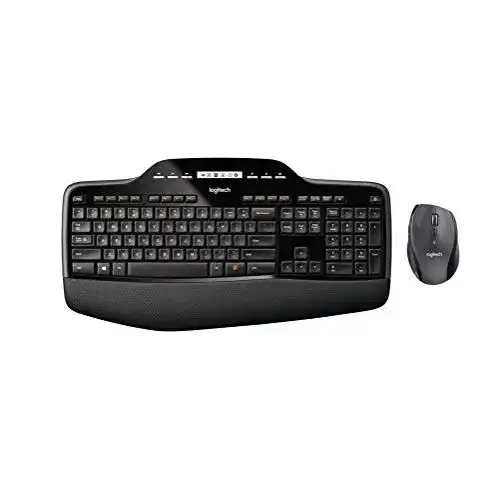 Logitech-Tastatur-Maus-Set Logitech MK710 Kabellos