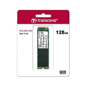 M.2-SSD (128GB) Transcend 128GB PCIe™ Gen3 x4 M.2 SSD 2280