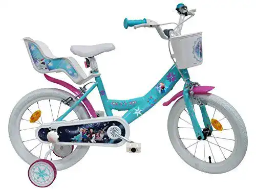 Mädchenfahrrad 16 Zoll Disney Mädchen Eiskönigin Kinderfahrrad