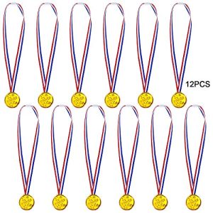 Medaille GOLDGE 12 x Gewinner Gold Kunststoff