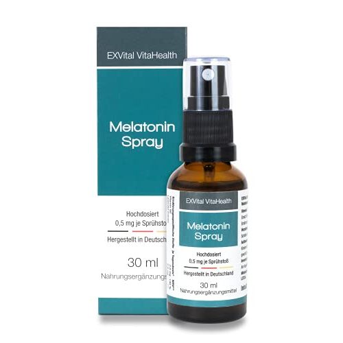 Die beste melatonin spray exvital melatonin spray mit lavendel extrakt Bestsleller kaufen