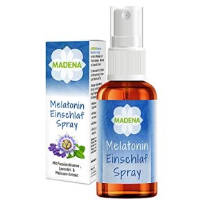 Melatonin-Spray Madena Melatonin Einschlaf-Spray, Sofort-Effekt