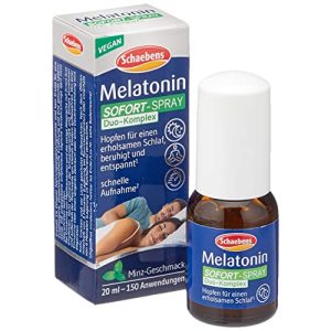 Melatonin-Spray Schaebens Melatonin Sofortige Sprühen, 20 ml