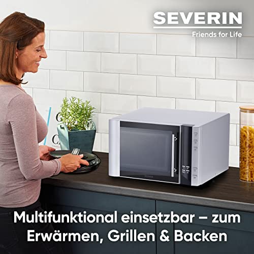 Mikrowelle 30 Liter SEVERIN 3-in-1 Mikrowelle mit Grill