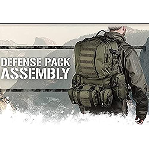 Mil-Tec-Rucksack Mil-Tec Defense Pack Assembly Oliv