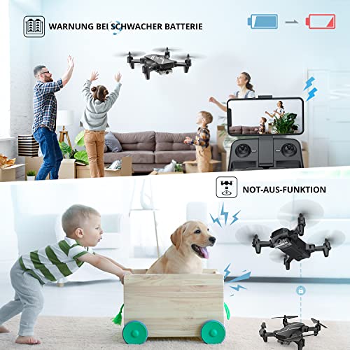 Mini-Drohne mit Kamera DEERC D20 Drohne für Kinder
