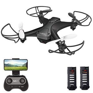 Mini-Drohne mit Kamera tech rc Drohne mit Kamera HD FPV RC