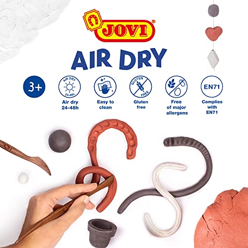 Modelliermasse Jovi Air Dry, gebrauchsfertig, lufttrocknend, 1 kg