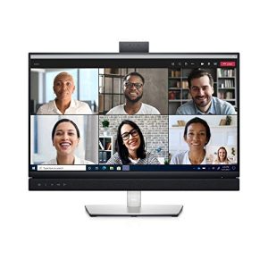 Monitor mit Webcam Dell C2422HE, 23.8 Zoll, Video Conferencing