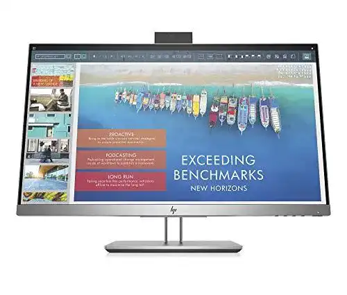 Monitor mit Webcam HP EliteDisplay E243d 60,4cm 23,8Z IPS FHD