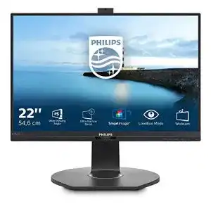 Monitor mit Webcam Philips Monitors 221b7qpjkeb/00, WLED