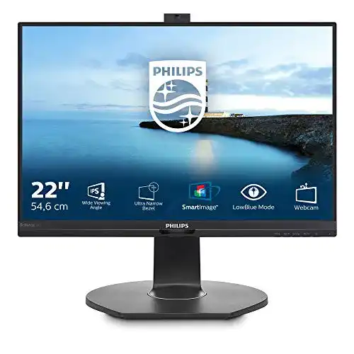 Monitor mit Webcam Philips Monitors 221b7qpjkeb/00, WLED