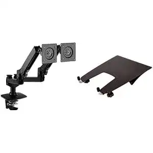 Monitorhalterung (2 Monitore) Amazon Basics, Side-by-Side