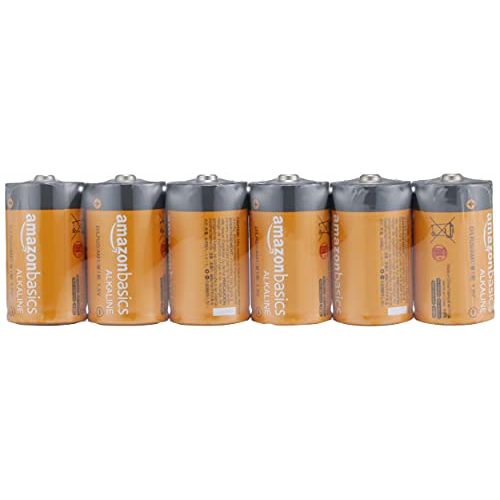 Mono-Batterie Amazon Basics Everyday Alkalibatterien, 12 Stück