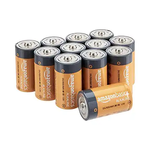 Die beste Mono-Batterie Amazon Basics Everyday Alkalibatterien, 12 Stück 2026 Test Bestseller Mono-Batterie Amazon Basics Everyday Alkalibatterien, 12 Stück